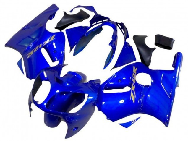 2002-2006 Blue Kawasaki ZX12R Motorcycle Fairings