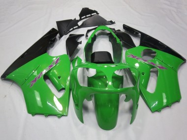 2002-2006 Green Black Purple Kawasaki ZX12R Motorcycle Fairings
