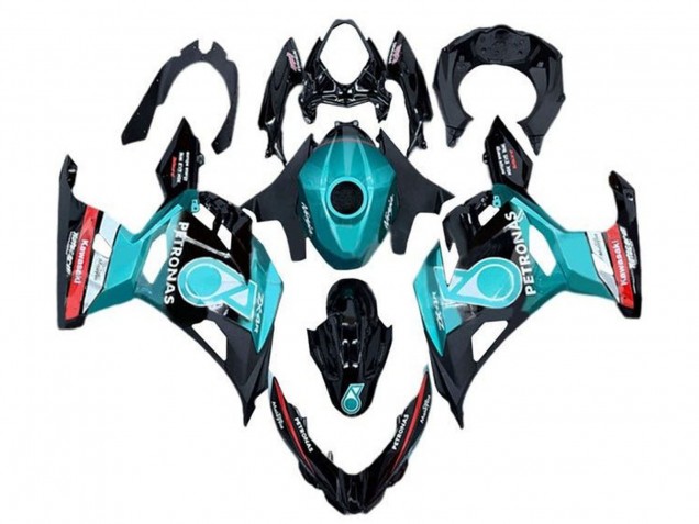 2018-2024 Light Blue Red Black Petronas Kawasaki Ninja 400 Motorcycle Fairings