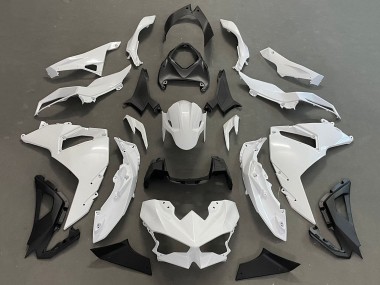 2024-2025 White Black Kawasaki Ninja 500 EX500R Motorcycle Fairings