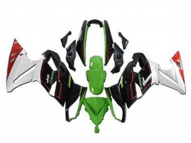 2009-2011 Green Black White Red Kawasaki Ninja 650 EX650 Motorcycle Fairings