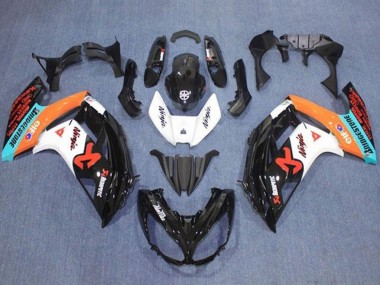 2012-2016 Glossy Black White Orange Blue Red Kawasaki Ninja 650 EX650 Motorcycle Fairings
