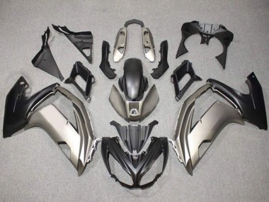 2012-2016 Silver Matte Black Kawasaki Ninja 650 EX650 Motorcycle Fairings