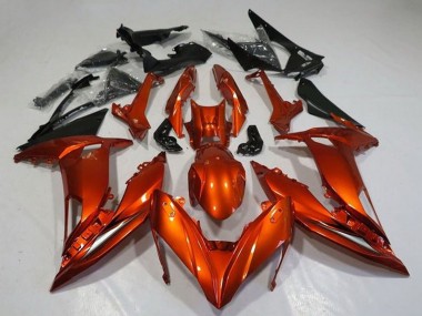 2017-2019 Orange Kawasaki Ninja 650 EX650 Motorcycle Fairings