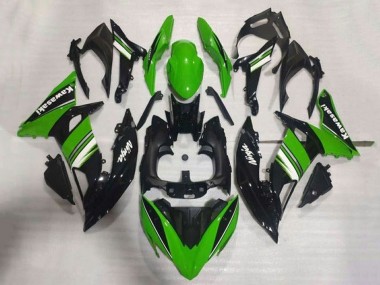 2017-2019 Green Black White Kawasaki Ninja 650 EX650 Motorcycle Fairings