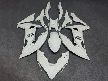 2017-2019 White Black Kawasaki Ninja 650 EX650 Motorcycle Fairings