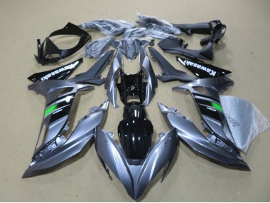 2017-2019 Glossy Grey Green Black White Kawasaki Ninja 650 EX650 Motorcycle Fairings