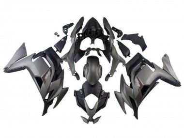 2020-2024 Matte Grey Matte Black Kawasaki Ninja 650 EX650 Motorcycle Fairings