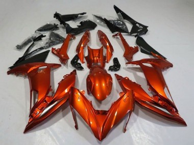2020-2024 Orange Kawasaki Ninja 650 EX650 Motorcycle Fairings
