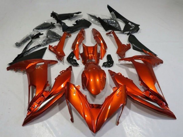 2020-2024 Orange Kawasaki Ninja 650 EX650 Motorcycle Fairings