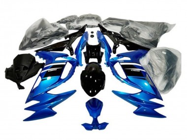 2020-2024 Blue White Black Kawasaki Ninja 650 EX650 Motorcycle Fairings