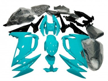 2020-2024 Light Blue Black Kawasaki Ninja 650 EX650 Motorcycle Fairings
