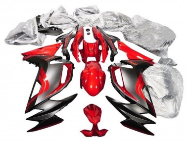 2020-2024 Red Matte Black Kawasaki Ninja 650 EX650 Motorcycle Fairings