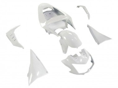2003-2006 White Kawasaki Z1000 Motorcycle Fairings