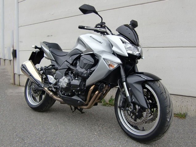2007-2009 Silver Kawasaki Z1000 Motorcycle Fairings