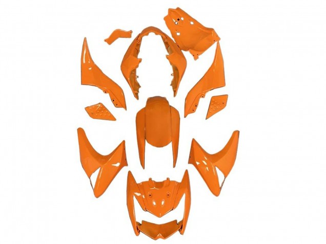 2007-2009 Orange Kawasaki Z1000 Motorcycle Fairings