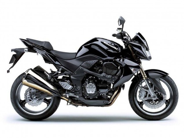 2007-2009 Glossy Black Kawasaki Z1000 Motorcycle Fairings