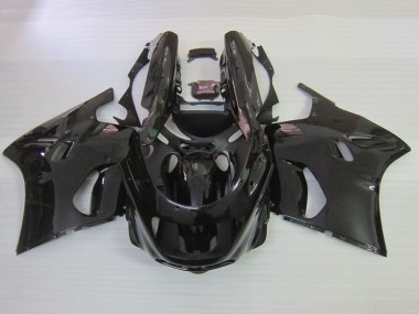1993-2003 Glossy Black Kawasaki ZZR1100 Motorcycle Fairings