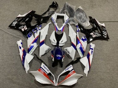 2009-2014 White Red Blue Glossy Black Tyco BMW S1000RR Motorcycle Fairing