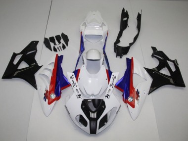 2009-2014 White Red Blue Glossy Black BMW S1000RR Full Motorcycle Fairing Kits