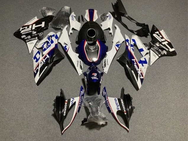 2015-2016 White Blue Black Tyco BMW S1000RR Motorcycle Fairings