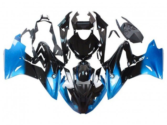 2015-2016 Blue Glossy Black BMW S1000RR Motorcycle Fairings