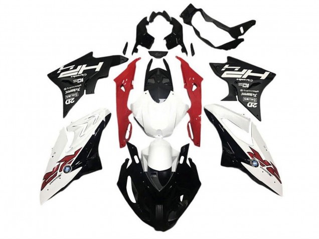 2015-2016 White Red Black HP RR BMW S1000RR Motorcycle Fairings