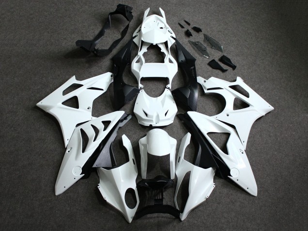 2019-2022 White BMW S1000RR Motorcycle Fairings
