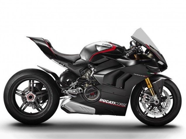 2020-2021 Silver Red Glossy Black Corse Ducati Panigale V4 V4S Motorcycle Fairings