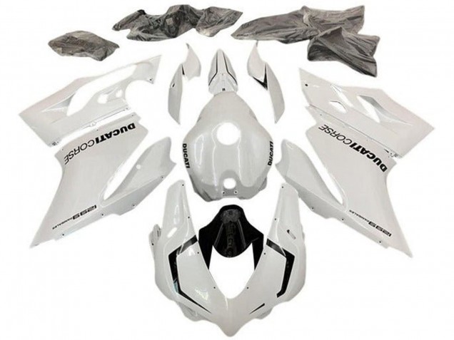 2015-2020 Pearl White Ducati 1299 Motorcycle Fairings
