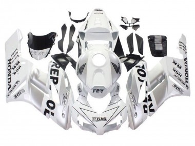 2004-2005 White Silver Black Repsol Honda CBR1000RR Motorcycle Fairings