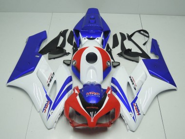 2004-2005 White Red Blue HRC Honda CBR1000RR Motorcycle Fairings