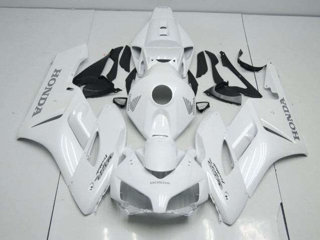 2004-2005 White Honda CBR1000RR Motorcycle Fairings