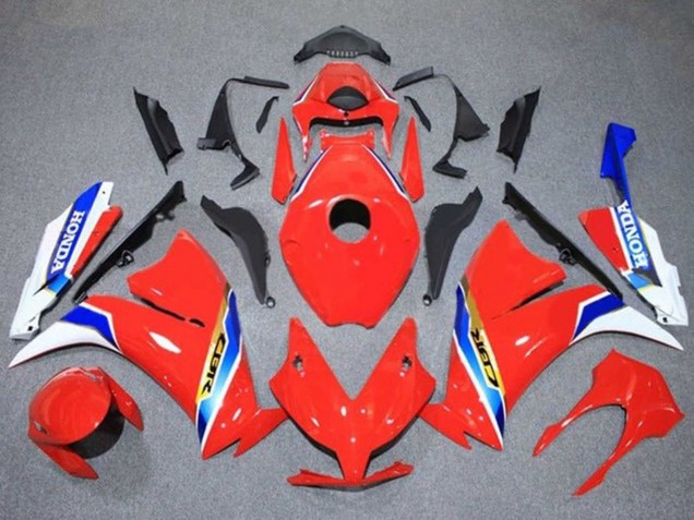 2012-2016 White Red Blue Gold Honda CBR1000RR Motorcycle Fairings