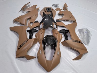 2017-2023 Brown Black Faux Carbon Fiber Honda CBR1000RR Motorcycle Fairings