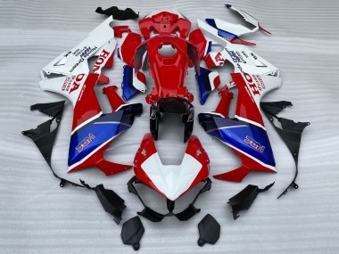 2017-2023 White Red Blue HRC Honda CBR1000RR Motorcycle Fairings