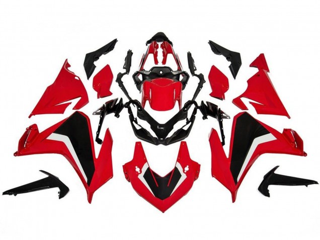 2019-2021 Red White Black Honda CBR500R Bike Fairings
