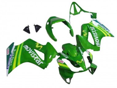 2002-2013 Green MoviStar Castrol Honda VFR 800 Motorcycle Fairings