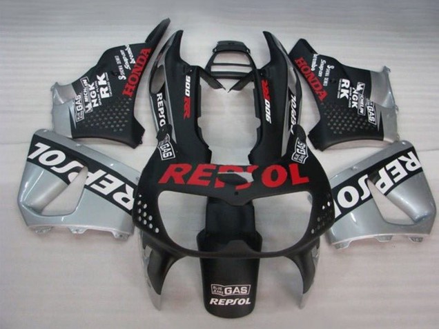 1994-1995 Silver Matte Black White Red Repsol Honda CBR900RR 893 Motorcycle Fairings