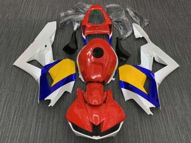 2013-2023 White Red Blue Yellow Honda CBR600RR Motorcycle Fairings