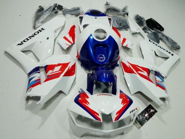 2013-2023 White Red Blue Fireblade Honda CBR600RR Motorcycle Fairings