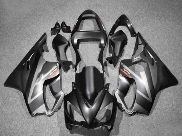 2001-2003 Matte Black Grey Honda CBR600 F4i Motorcycle Fairings