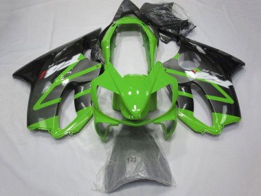 2004-2007 Green Grey Glossy Black Honda CBR600 F4i Motorcycle Fairings