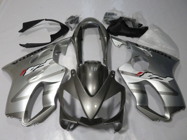 2004-2007 Silver Grey Honda CBR600 F4i Motorcycle Fairings