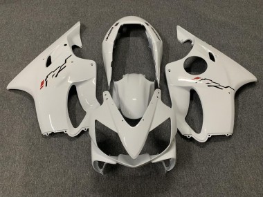 2004-2007 White Honda CBR600 F4i Motorcycle Fairings