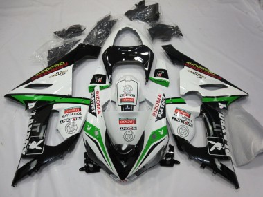 2005-2006 White Black Green Red Rizoma Playboy Kawasaki ZX6R Motorcycle Fairings