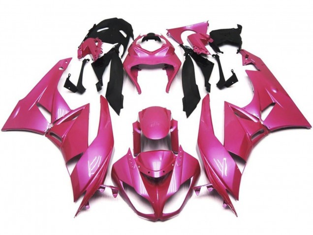 2009-2012 Pink Kawasaki ZX6R Motorcycle Fairings