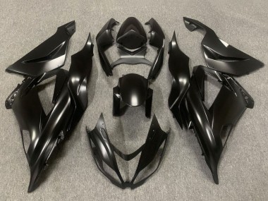2013-2018 Matte Black Kawasaki ZX6R Motorcycle Fairings