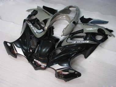 2004-2006 Glossy Black Grey Suzuki GSX600F/GSX750F Motorcycle Fairings