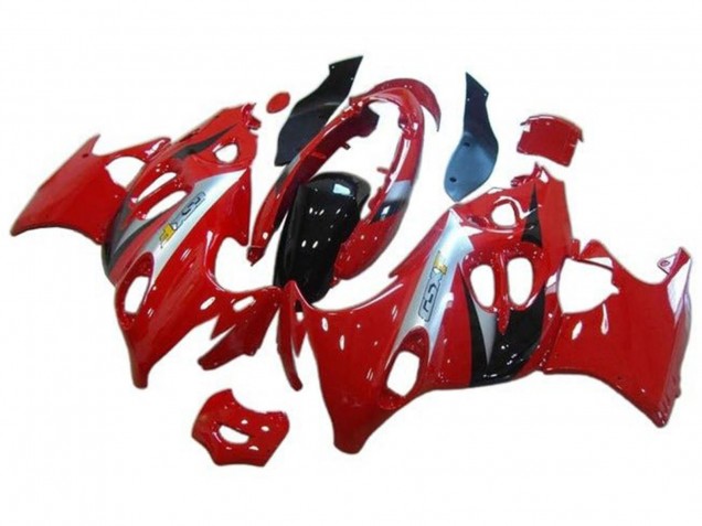 2004-2006 Red Silver Black Suzuki GSX600F/GSX750F Motorcycle Fairings